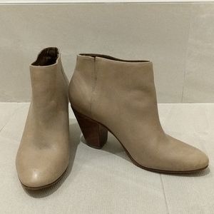 Rachel Comey wood heeled leather ankle boots